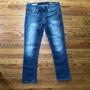 Gap Real Straight Jeans medium wash